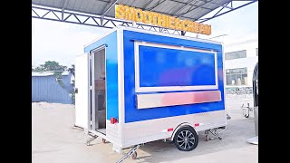 10 ft Boxer Model Food Trailer Cart  Arete Food Trailers