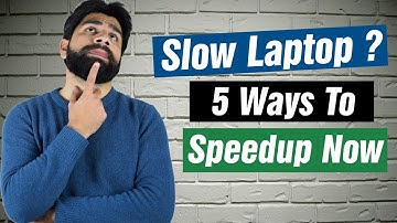 5 Ways to Speed Up Your Slow Laptop in Urdu/Hindi