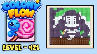 Colony Flow Level 421 Walkthrough Solution