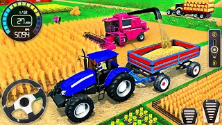 Real Farming Tractor Simulator 2025 - Indian Tractor Driving 3D - Android GamePlay screenshot 4