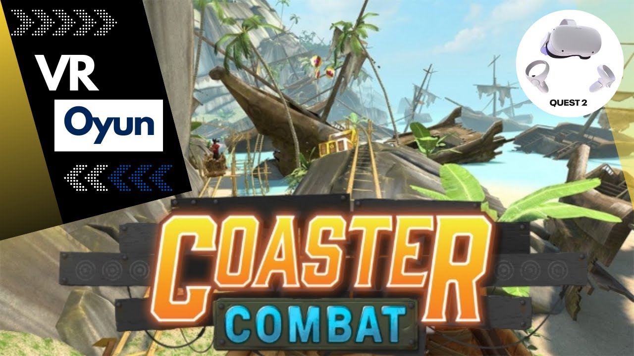Coaster Combat - Roller Coaster Oyunu İncelemesi - Oculus Quest 2 - YouTube