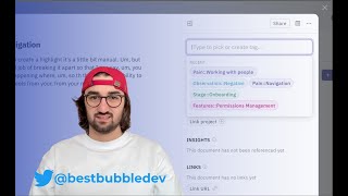 Stacked tags / chips in repeating group Bubble