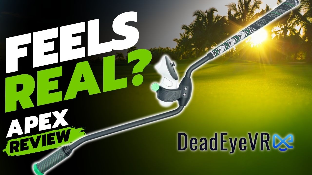 Does This Feel Like REAL Golf? | DeadEyeVR DriVR Apex Review - YouTube