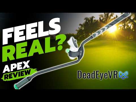 Does This Feel Like REAL Golf? | DeadEyeVR DriVR Apex Review