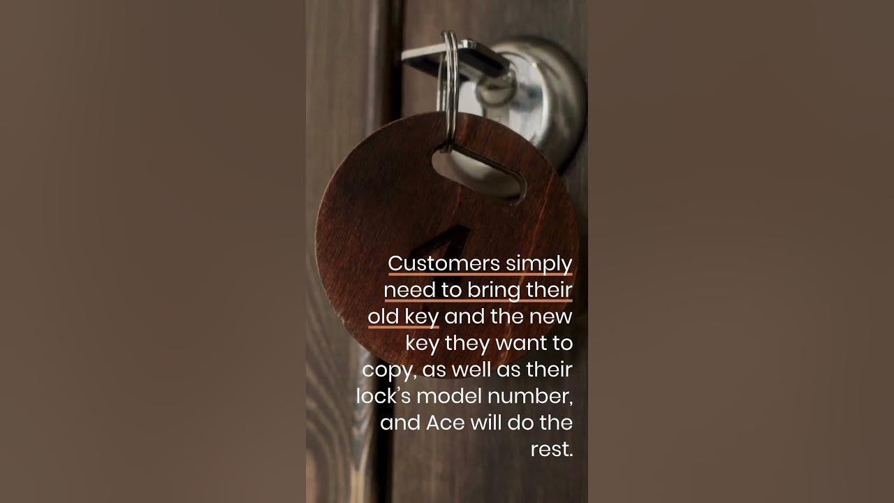Does Ace Hardware Copy Keys YouTube