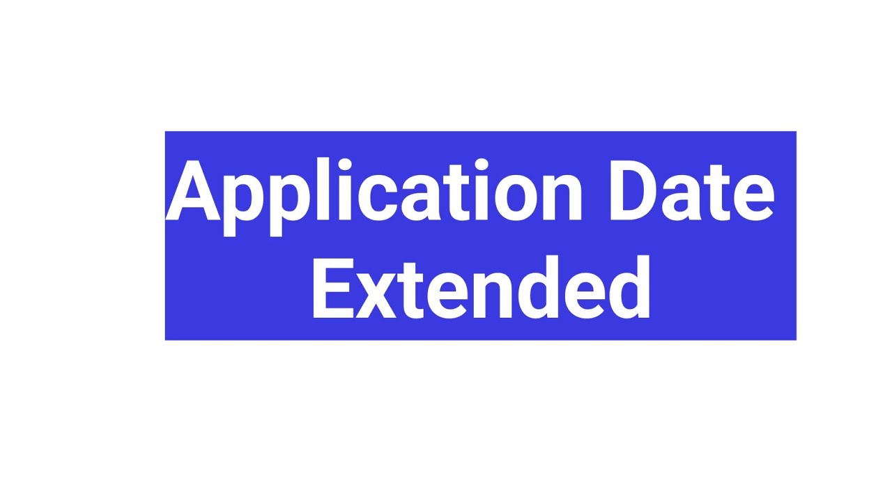 DME Online Application Date Extend