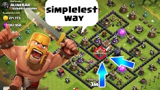 Clash Of Clans | TH8 - DRAG OUT CC TROOPS FROM CENTERED CLAN CASTLE USING THIS PERFECT METHOD ! screenshot 2