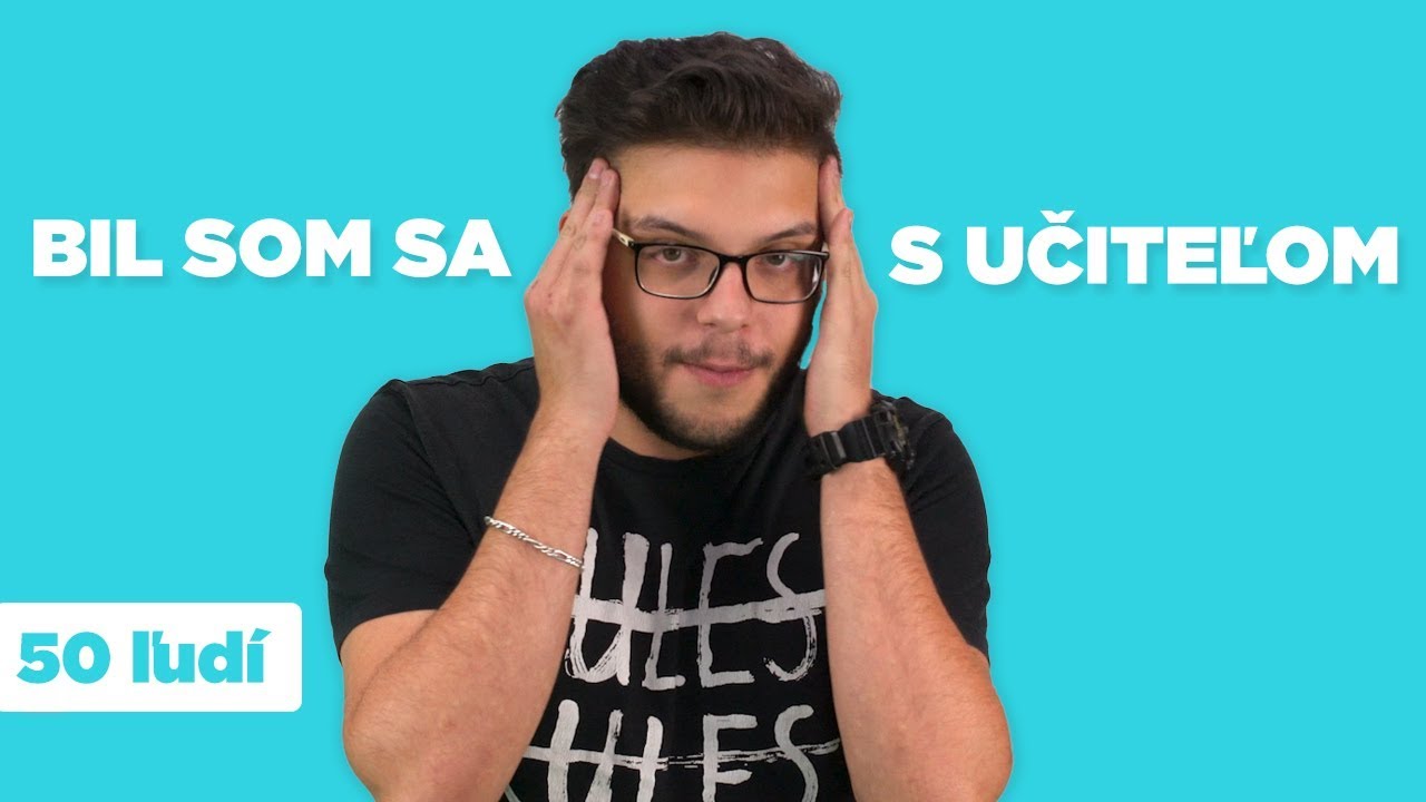 AKÝ BOL TVOJ NAJVÄČŠÍ PRÚSER V ŠKOLE? #50ľudínámpovedalo