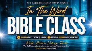 Determination vs Discipline | Bible Class | Pastor Maurio Pedraza
