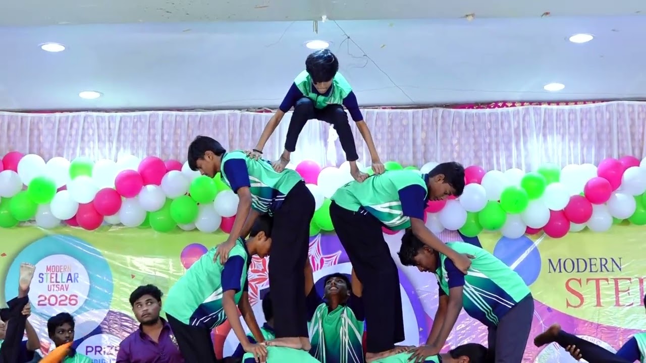 Modern Stellar 16th Annual day - pyramids