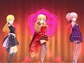 デレステ Gossip Club 大槻唯,城ヶ崎美嘉,藤本里奈 3DリッチMV