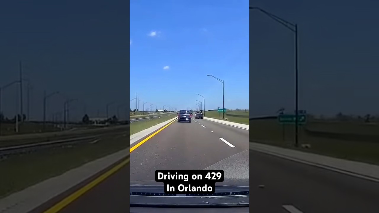 Calming afternoon drive on 429 in 