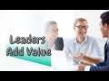 Leaders add value  coach muhammad akbar hossain