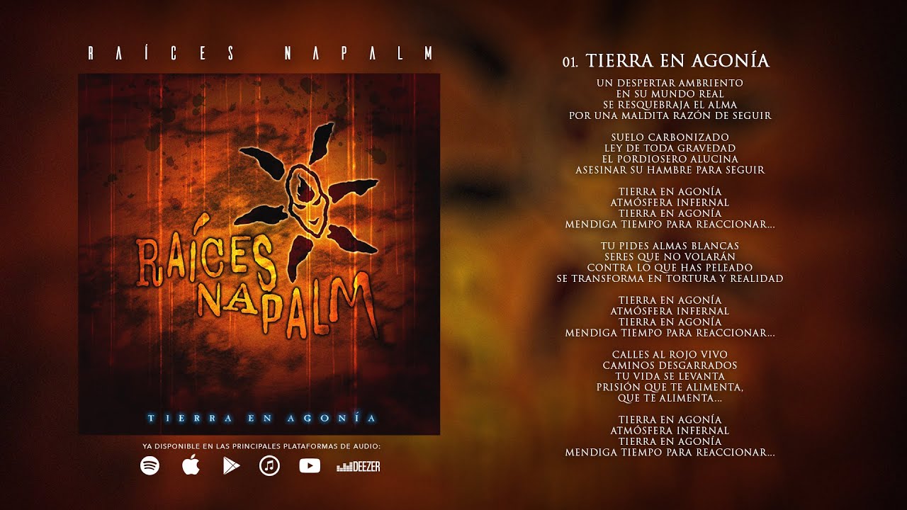 RAÍCES NAPALM - Tierra en Agonía (Audio Oficial)