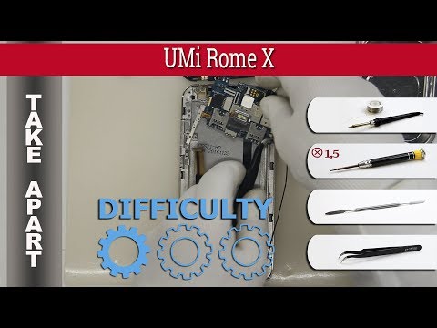 How to disassemble 📱 UMi Rome X Take apart Tutorial