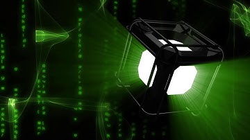 Free Video Background Loop: Matrix Stylized Light Box