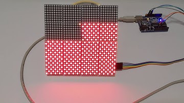 Matriz LED de varias filas con Arduino