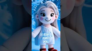 Elsa&#39;s CUTE plush toy! ❄️ Frozen Elsa Video #disney #elsa #disneyprincess #frozen3