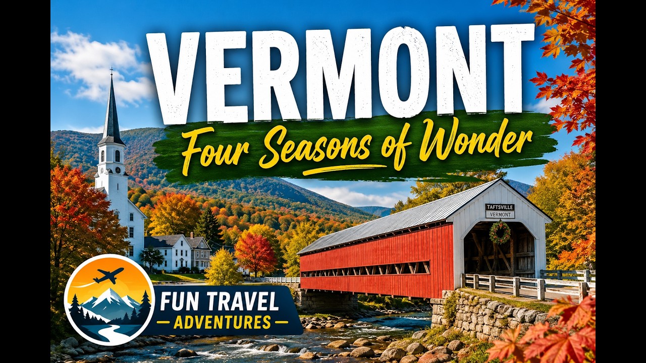 Vermont: Four Seasons of Wonder | America's Most Beautiful Mountain Escape | Four Seasons of Wonder