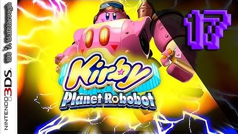 Kirby: Planet Robobot - 100% Walkthrough Part 17 - Level 3 - 5 (All Code Cubes, Story Mode, English)