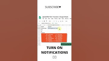 Using Google Sheets to translate batches of words. Great for language learning.