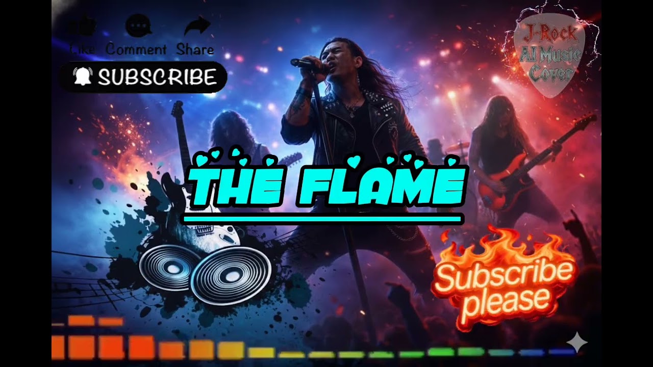 THE FLAME - AI ROCK VERSION