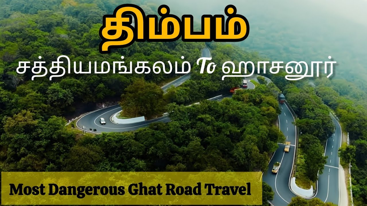 Dhimbam Road way Drive | Sathyamangalam To Hasanur | Part - 1