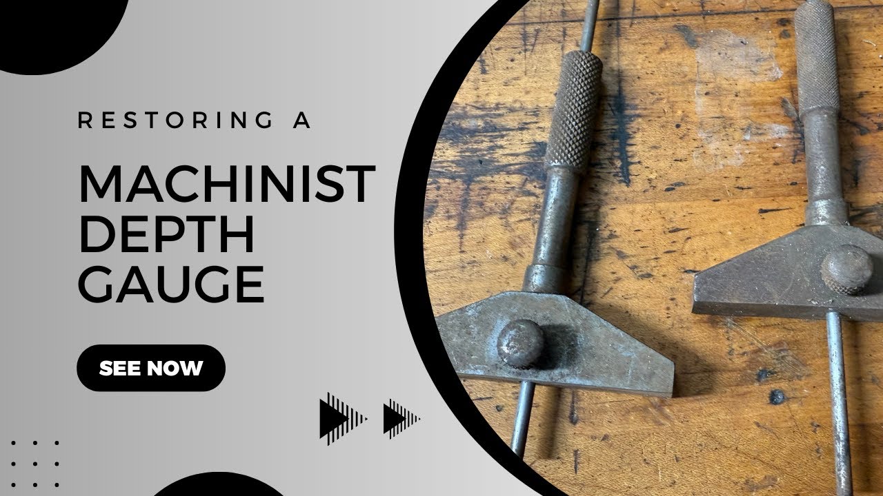 Restoring a Machinist Depth Gauge - YouTube