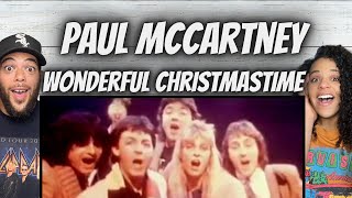 LOVE IT!| FIRST TIME HEARING Paul McCartney  - Wonderful Christmastime REACTION
