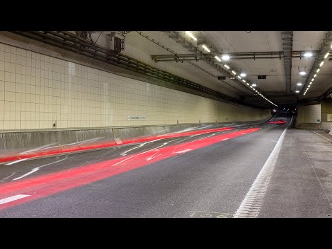 Smart tunnel lighting enhances safety and cuts costs in Kinkempois & Grosses Battes Tunnels, Liège - video from Schreder