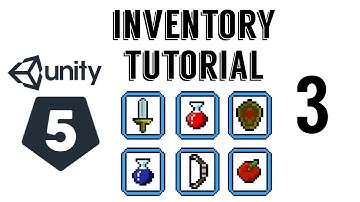 Unity 5 - Inventory System 03 (Creating Slots)