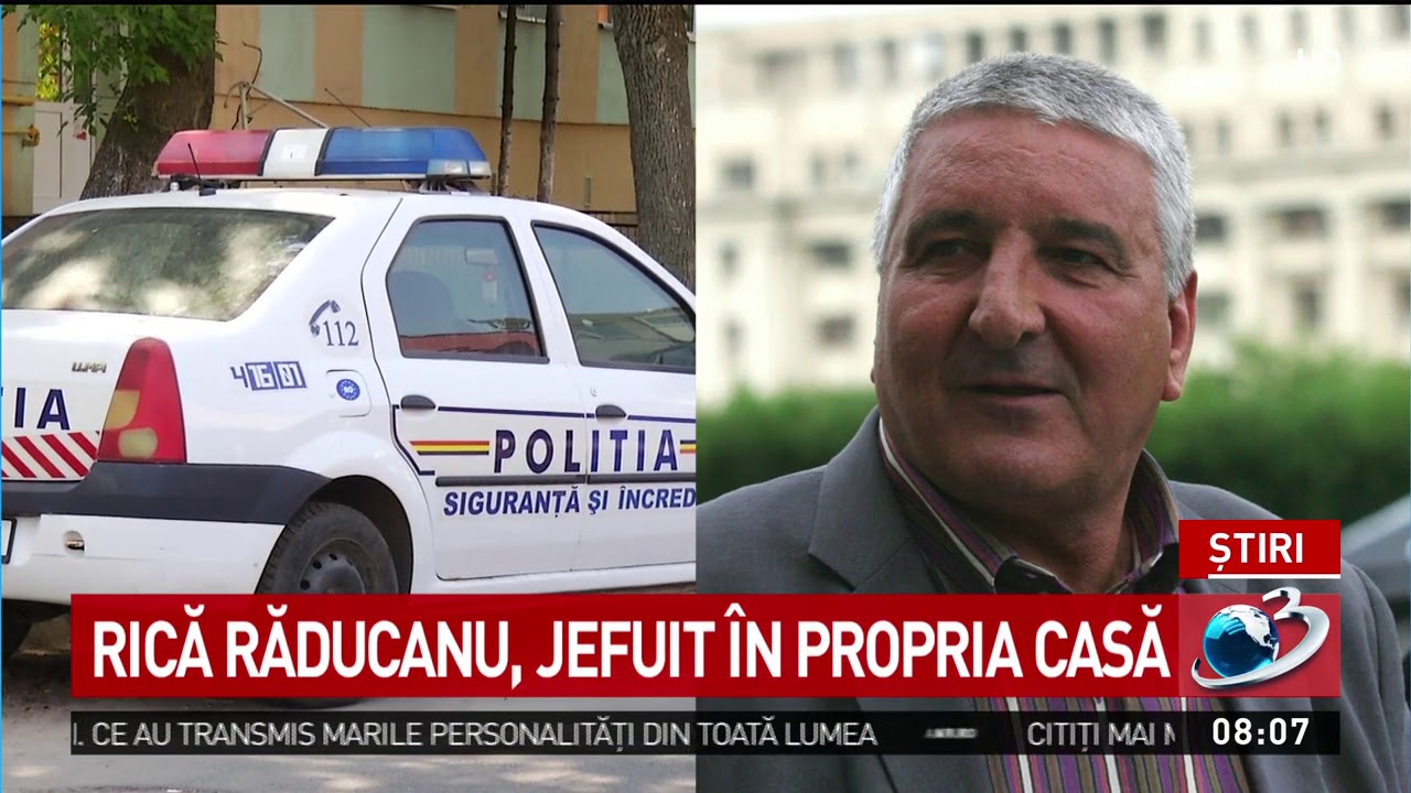 Rică Răducanu, jefuit în propria casă. „Mi-au furat telefonul și cardurile”