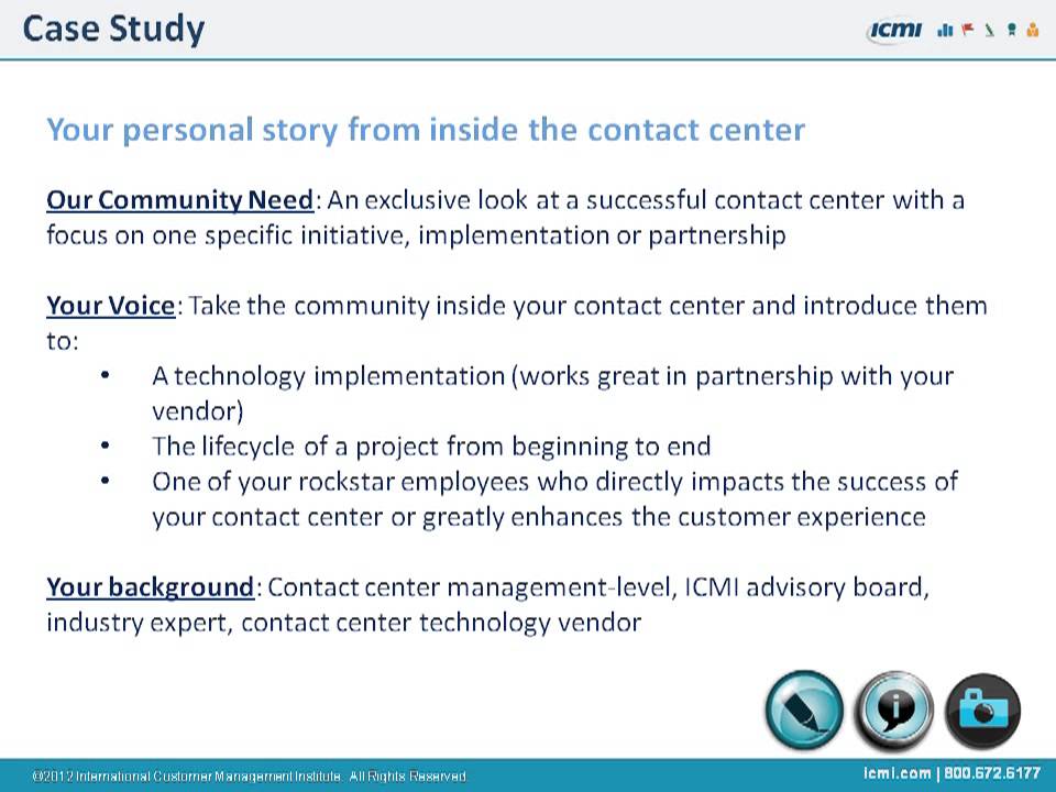 ICMI Contributor Presentation