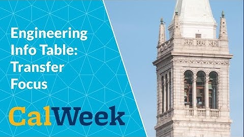 Cal Week 2020: ESS Advising & Programs Transfer Student Q&A