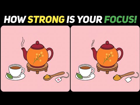 Only 3% 🧠 Intelligent People Can Spot the 3 Differences! 🔍🤔