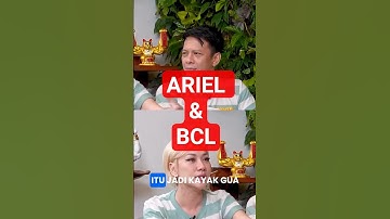 ARIEL UNGKAP SIAPA ORANG YG BIKIN DIA GALAU DAN HANCUR, BCL IKUT NANGIS ARIEL NOAH & BCL