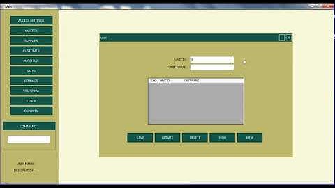 Inventory Management System (POS) Point of Sale Tutorial  Part-2