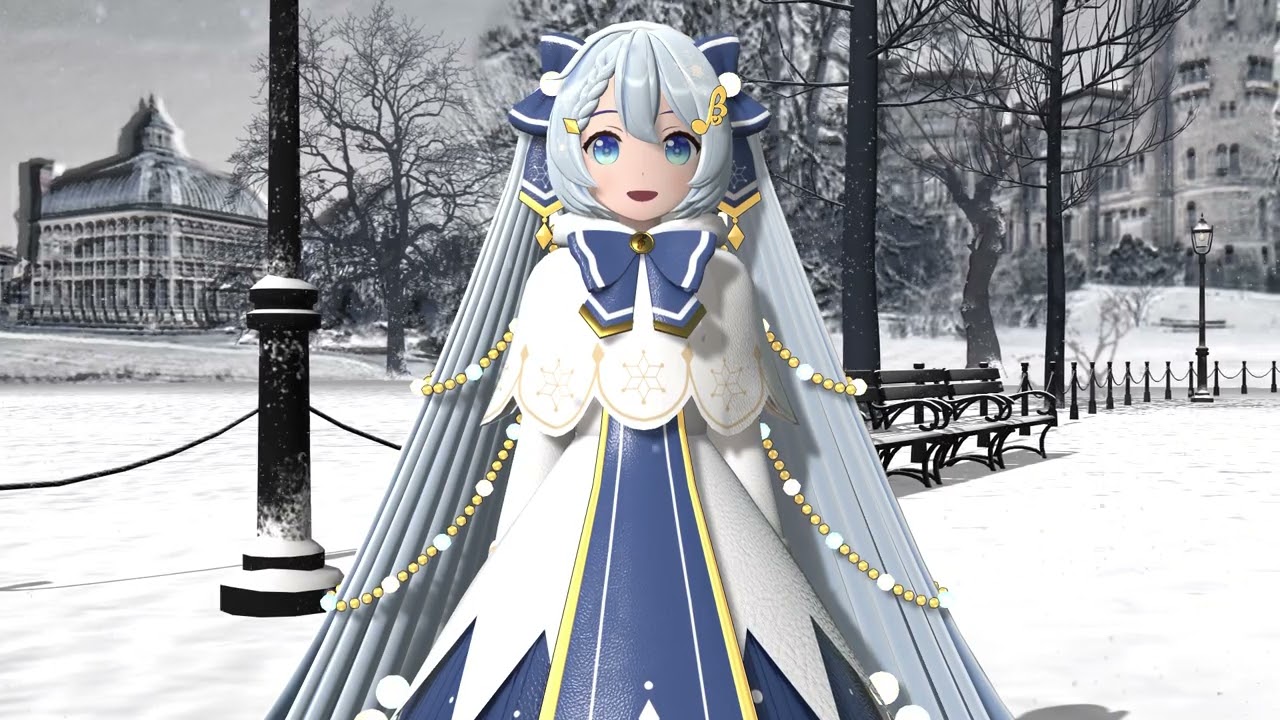 【MMD】粉雪【SnowMiku2021】