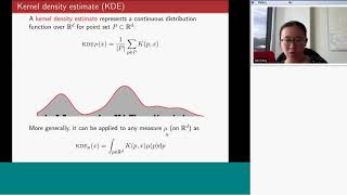 Celebrity Bei Wang (3/17/15): Geometric Inference on Kernel Density Estimates Profile