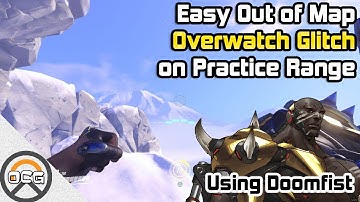 OCG - Easy Out Of Map Overwatch Glitch on Practice Range
