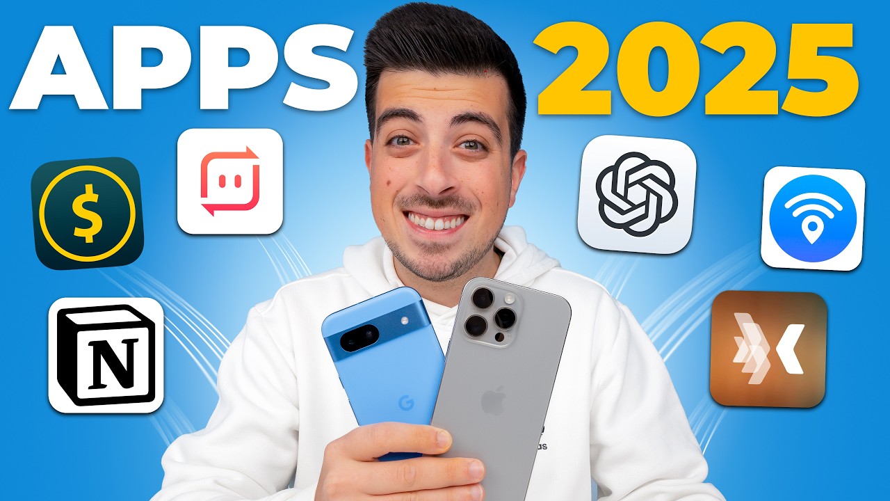 10 Apps que vão MUDAR a tua VIDA em 2025 !