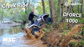 CFMoto CFORCE 1000 Overland takes on the Creek & Soft Terrain screenshot 1