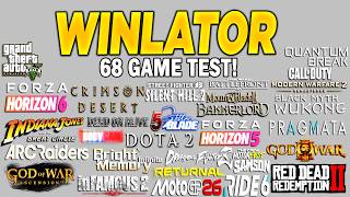 Winlator &amp; Gamehub Playable 68 Game Test Snapdragon 8 Elite Gen 5 Poco F8 Ultra