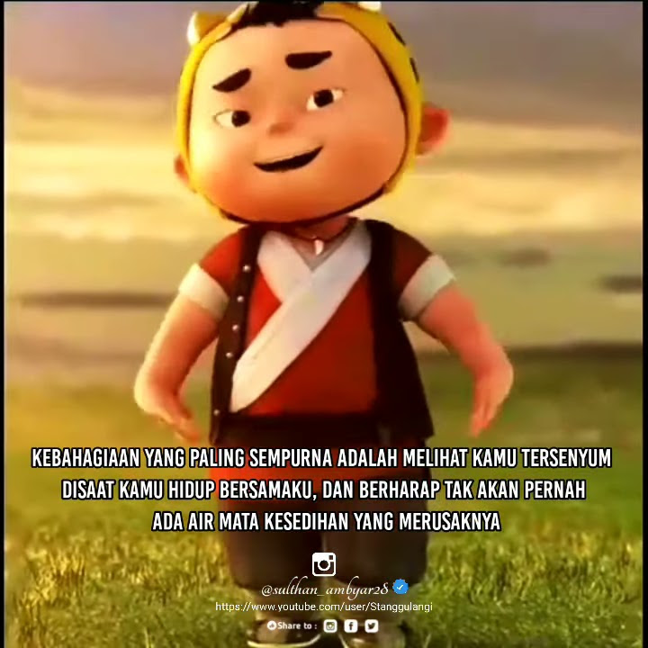 Kebahagiaanku disaat melihatmu tersenyum || status whatsapp terbaru