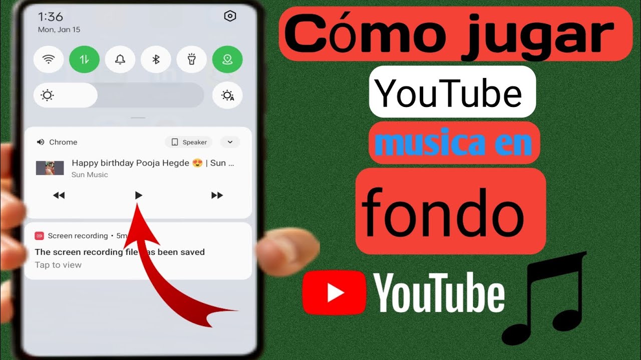 Cómo reproducir música de YouTube en segundo plano en el móvil (2024 ...