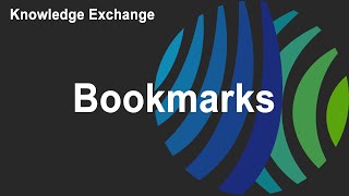 Knowledge Exchange: Bookmarks