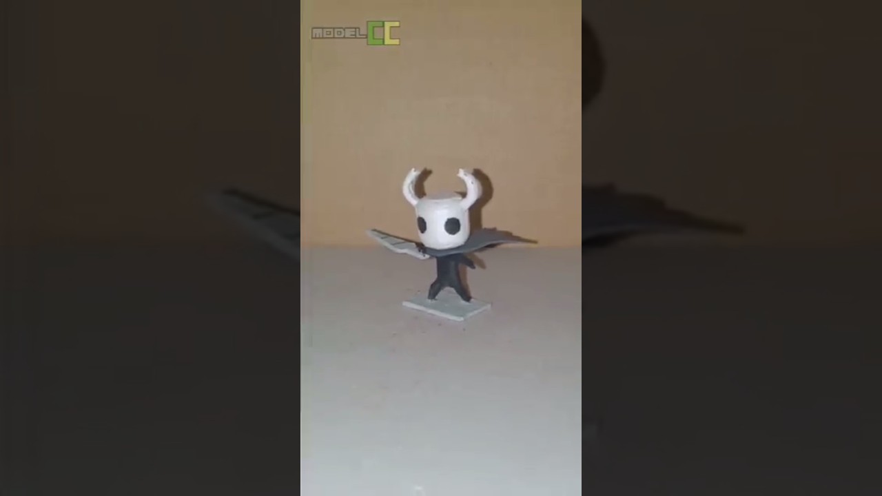 Hollow Knight Ghost Cardboard Figure 2 