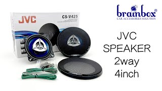 Speaker Mobil 4inch JVC CS-V425 2 Way Coaxial Car Audio Automotive Loudspeker Sound System