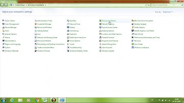 Delete BackUp files - Window 7