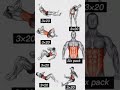 Full sixpackabs workout muscles sixpackabs bodyworkout gym shortsviral 